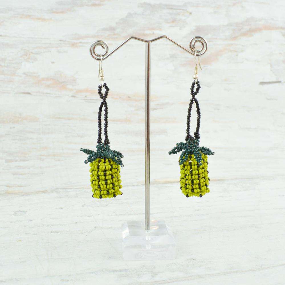 Earrings - Alebrije Huichol Mexican Folk art magiamexica.com