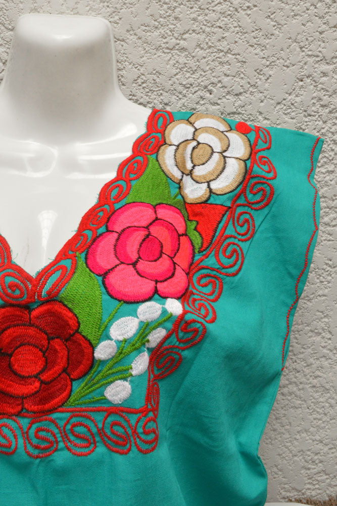 Embroidered Mexican Blouse | Chonita