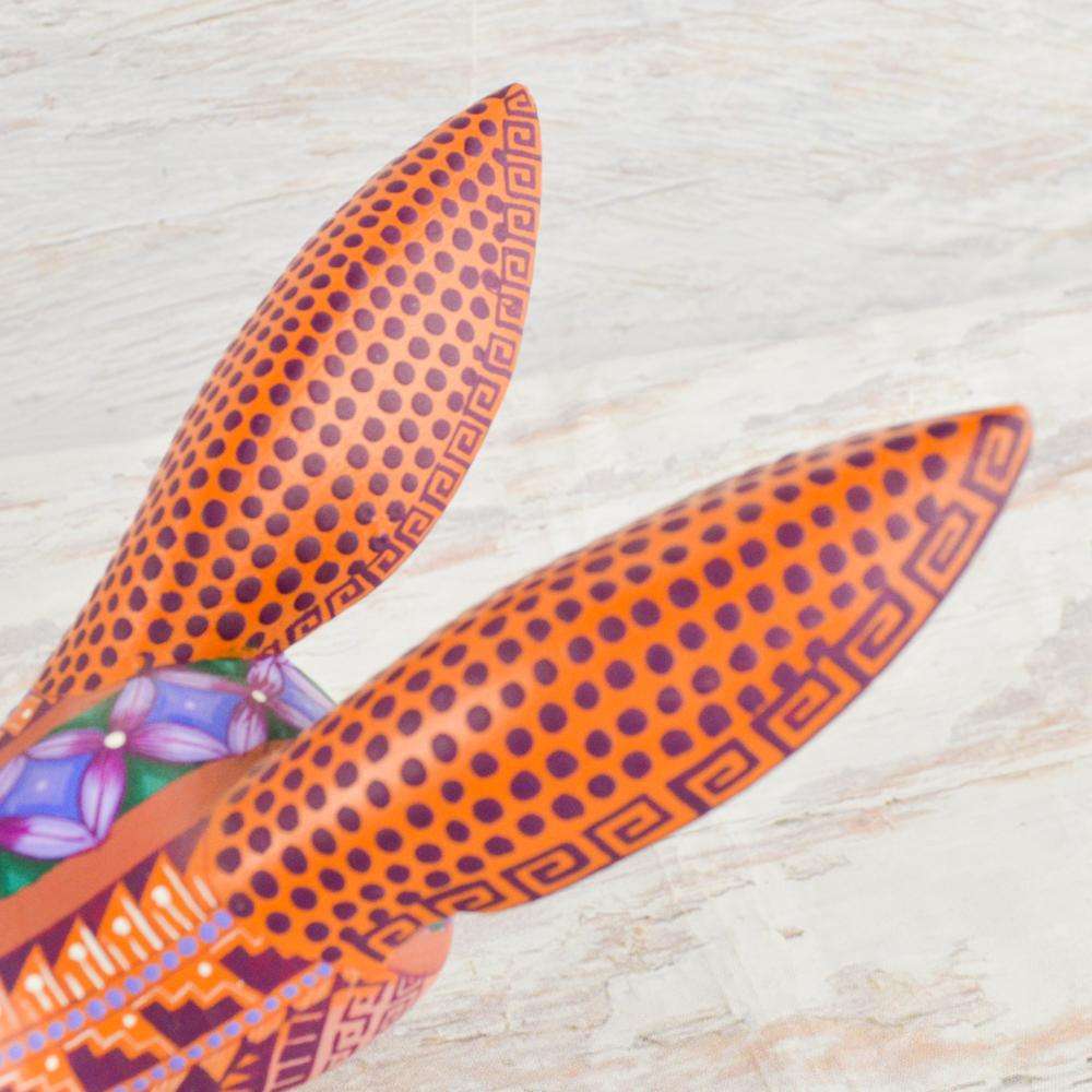 Fox Alebrije Oaxacan Wood Carving - Alebrije Huichol Mexican Folk art magiamexica.com