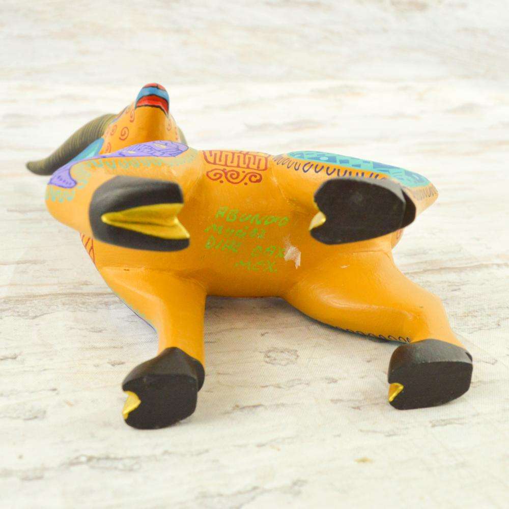 Gazelle Alebrije Oaxacan Wood Carving - Alebrije Huichol Mexican Folk art magiamexica.com