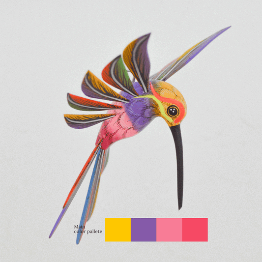 Hummingbird Alebrije Oaxacan Wood Carving