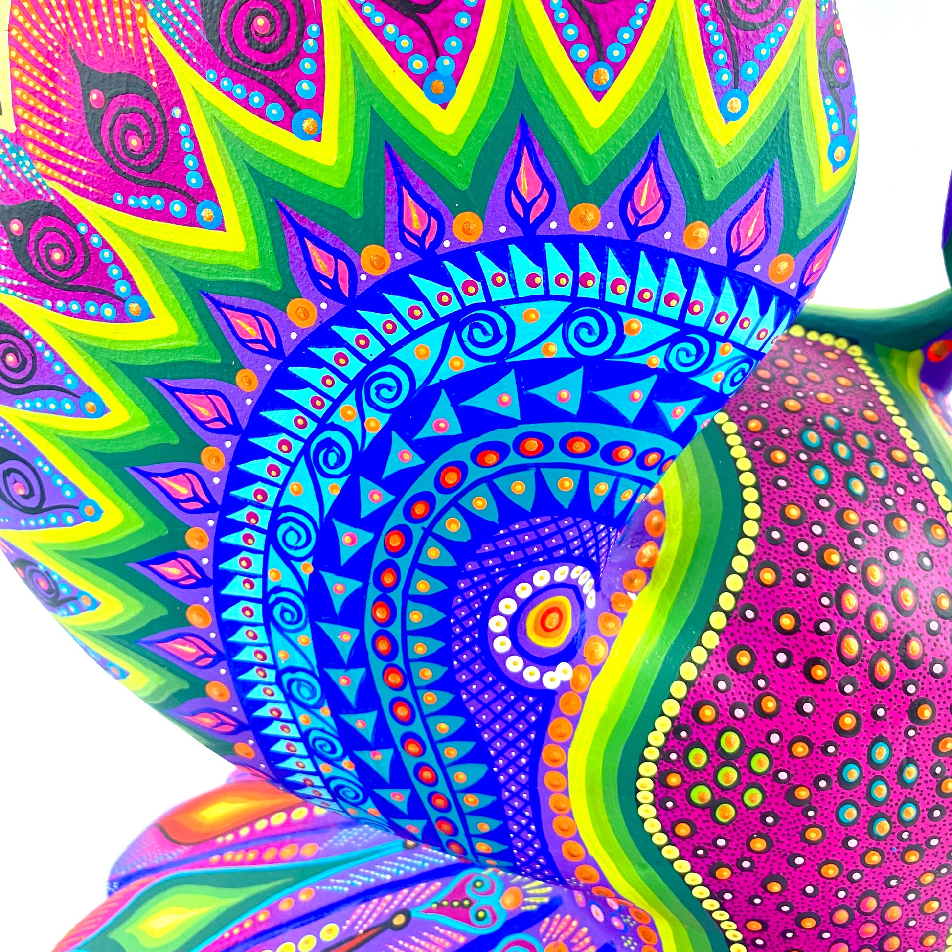 Owl Alebrije Oaxacan Wood Carving - magiamexica.com