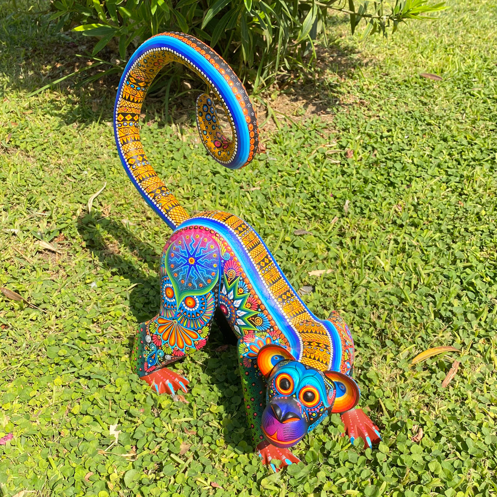Monkey Alebrije Oaxacan Wood Carving