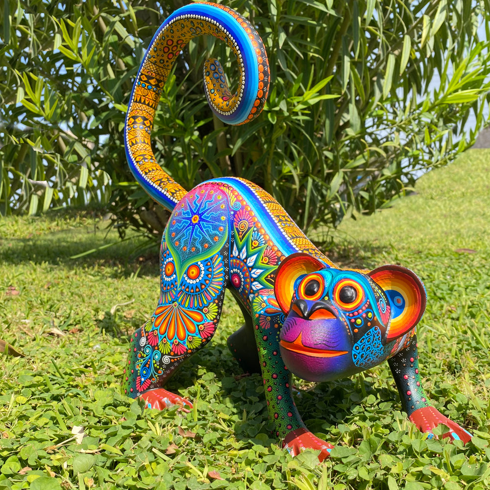 Monkey Alebrije Oaxacan Wood Carving