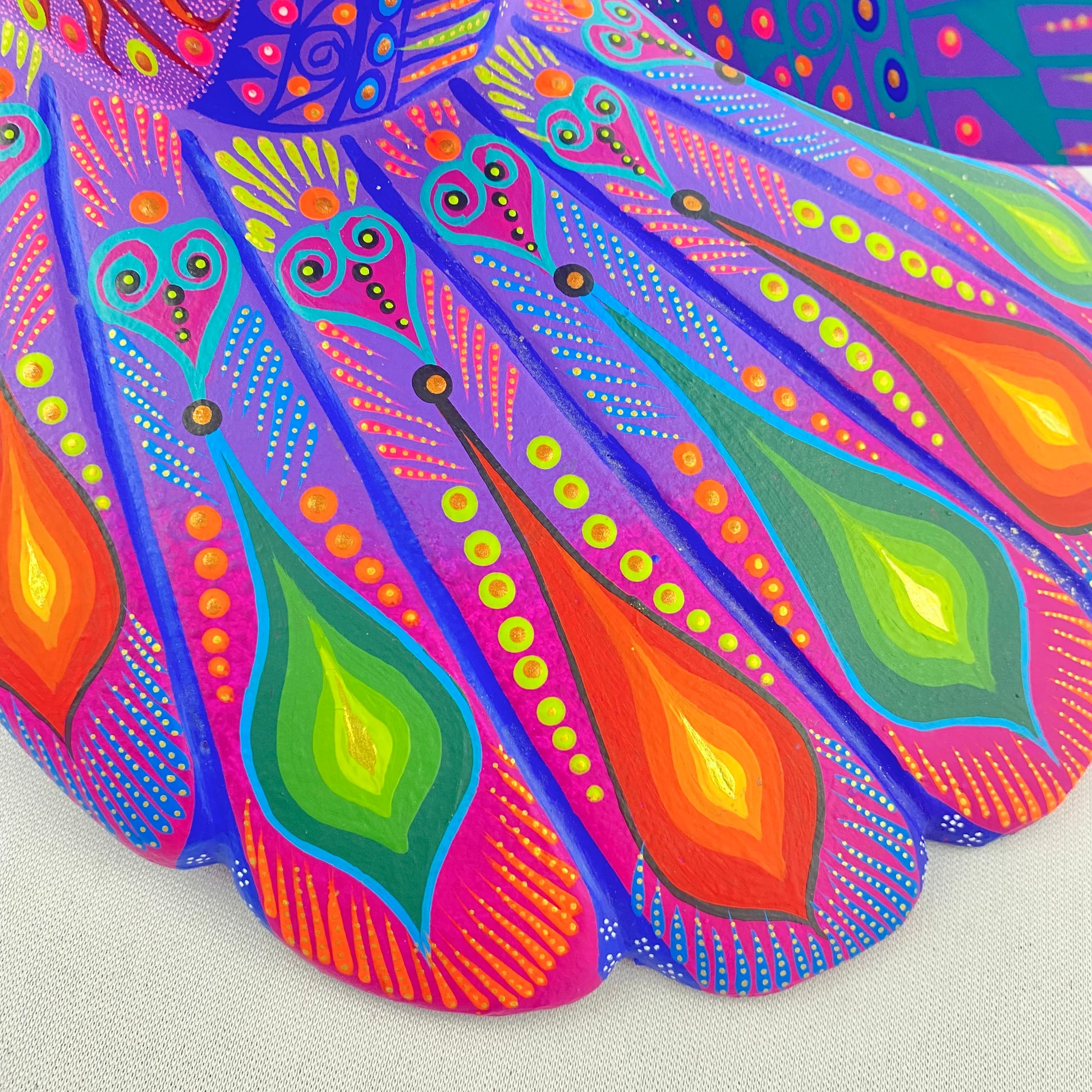 Owl Alebrije Oaxacan Wood Carving - magiamexica.com