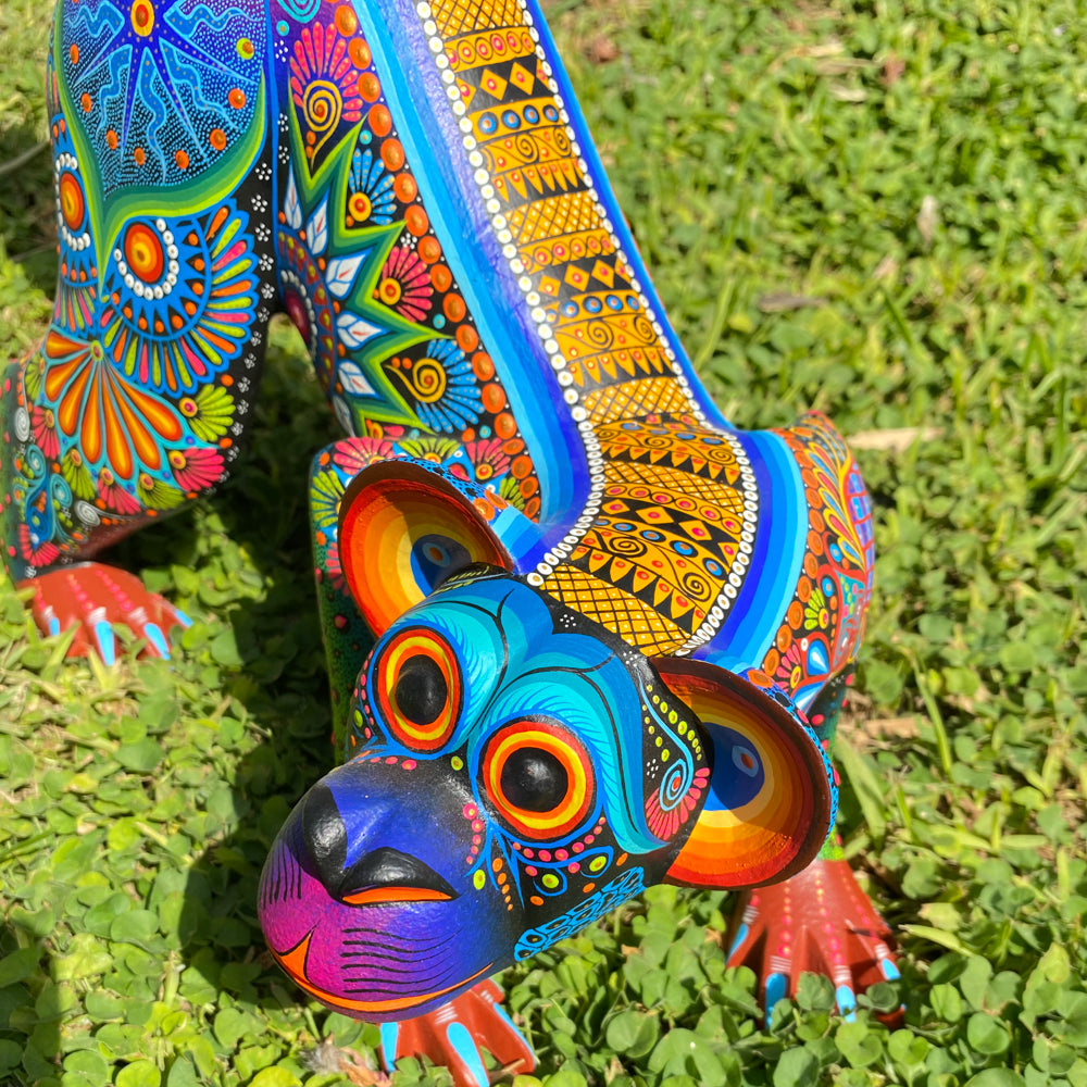 Monkey Alebrije Oaxacan Wood Carving