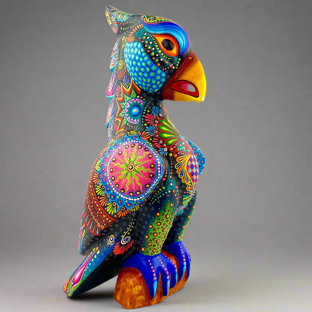 Eagle Alebrije Oaxacan Wood Carving - magiamexica.com