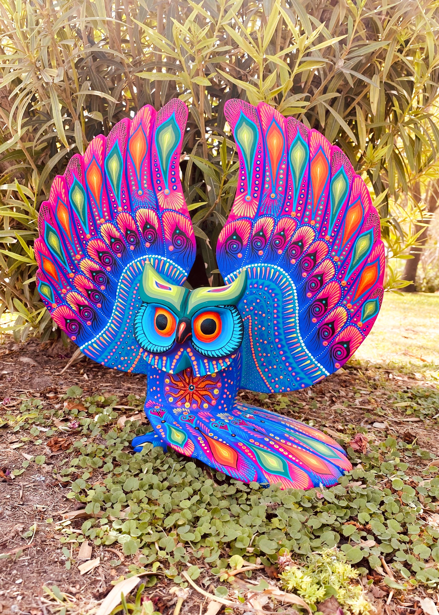 Owl Alebrije Oaxacan Wood Carving