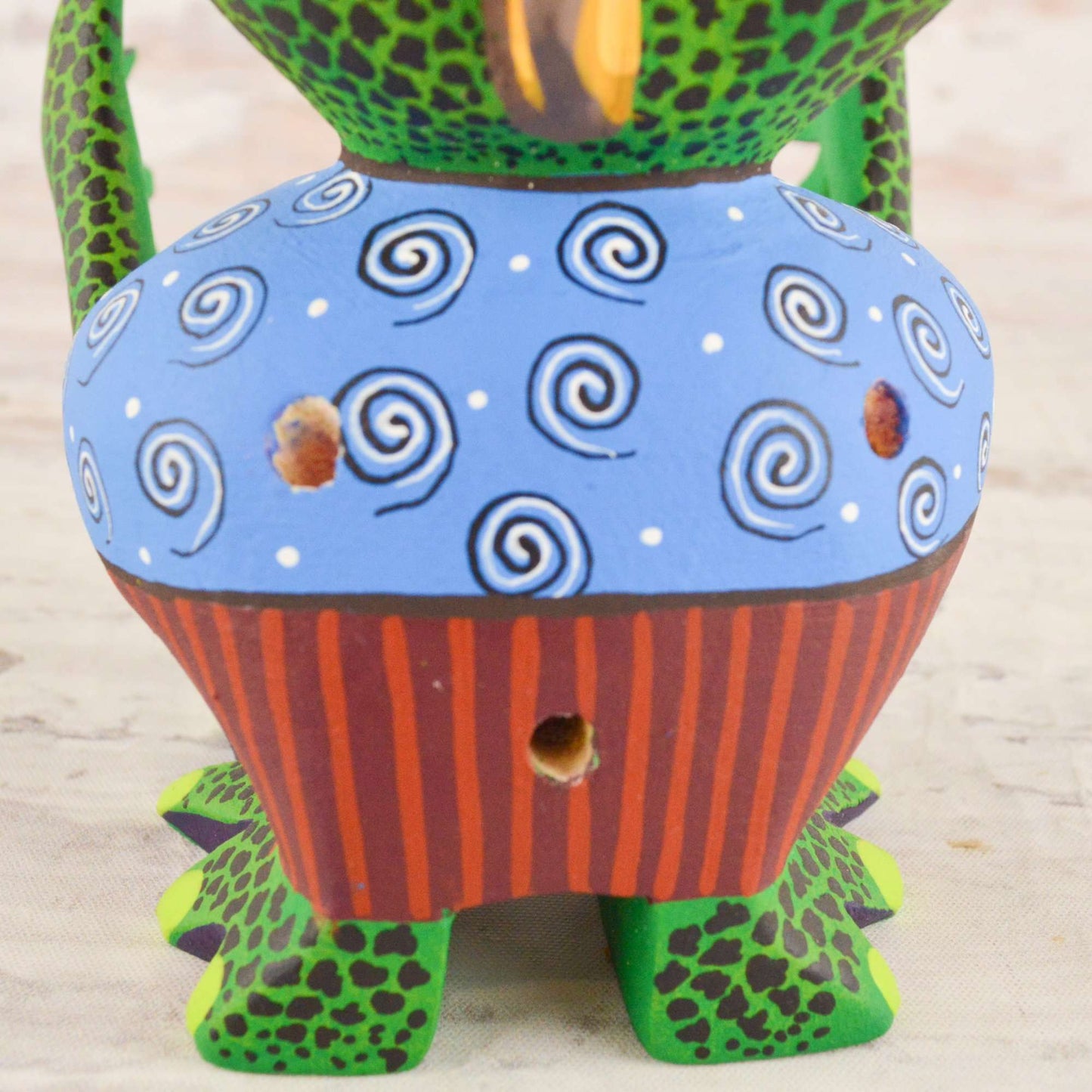 Martian Alebrije Oaxacan Wood Carving - Alebrije Huichol Mexican Folk art magiamexica.com