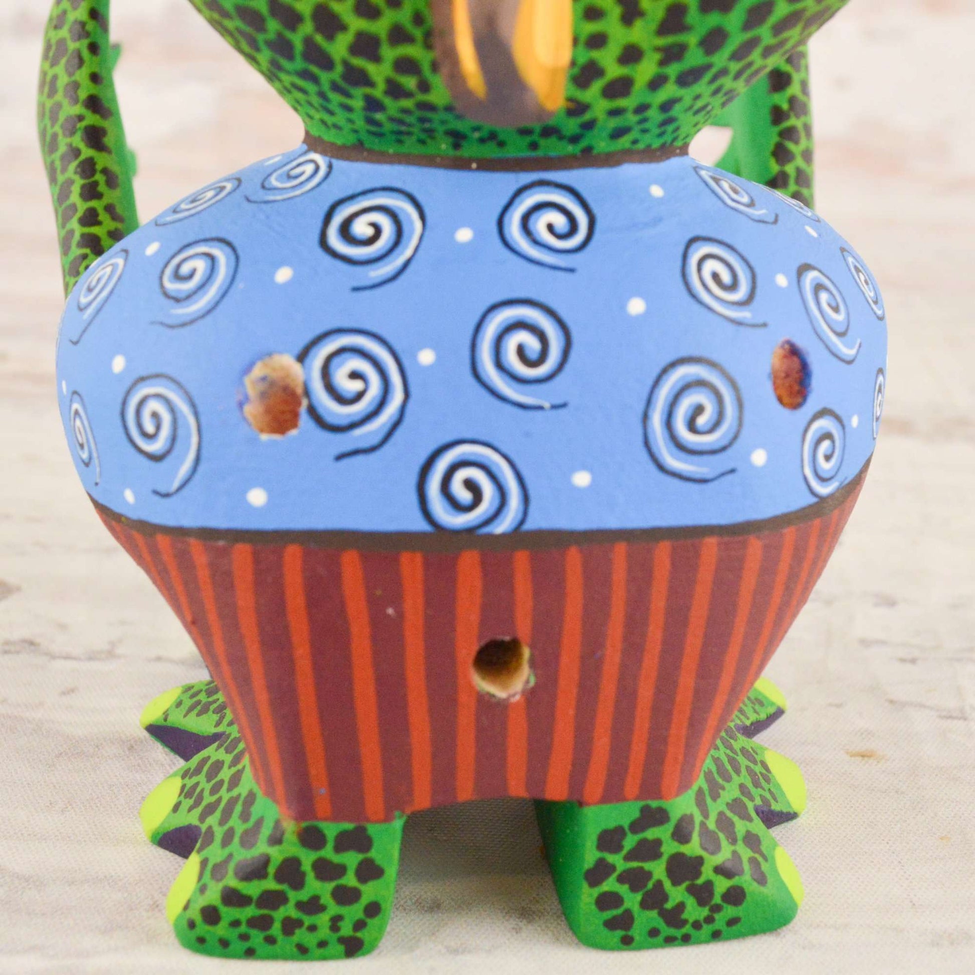 Martian Alebrije Oaxacan Wood Carving - Alebrije Huichol Mexican Folk art magiamexica.com