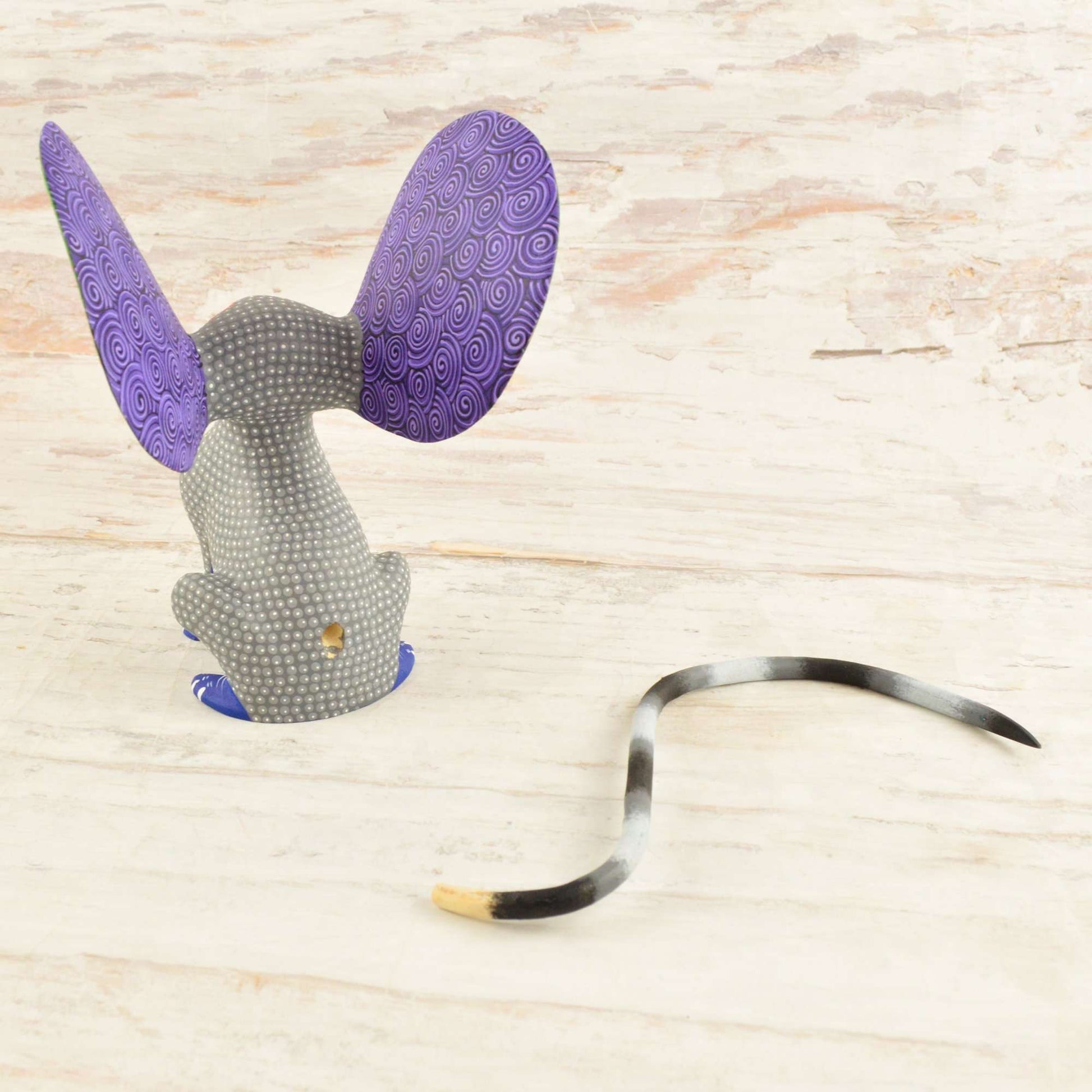 Mouse Alebrije Oaxacan Wood Carving - Alebrije Huichol Mexican Folk art magiamexica.com