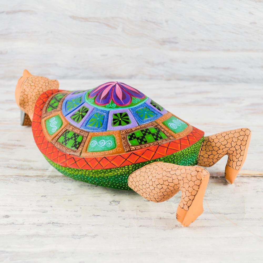 Nahual Alebrije Oaxacan Wood Carving - Alebrije Huichol Mexican Folk art magiamexica.com