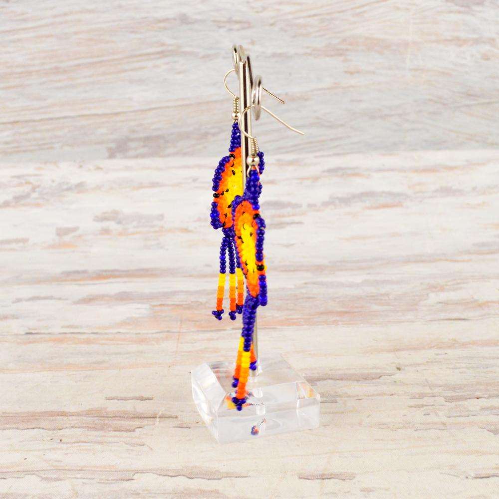 Necklace Earrings Huichol Art - Alebrije Huichol Mexican Folk art magiamexica.com