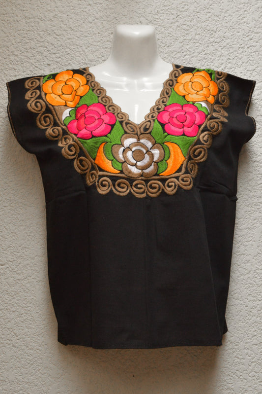 Embroidered Mexican Blouse | Chonita