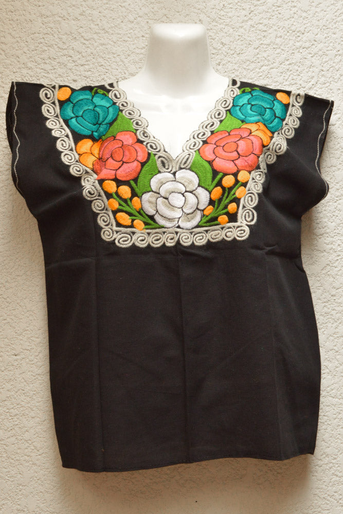 Embroidered Mexican Blouse | Chonita