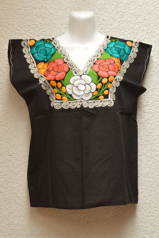 Embroidered Mexican Blouse | Chonita