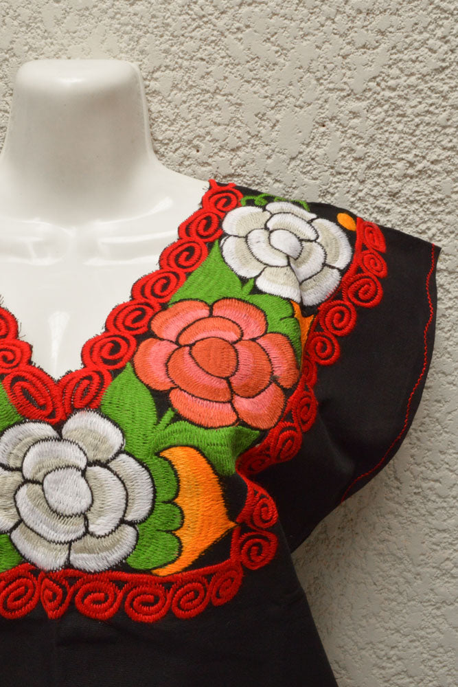 Embroidered Mexican Blouse | Chonita