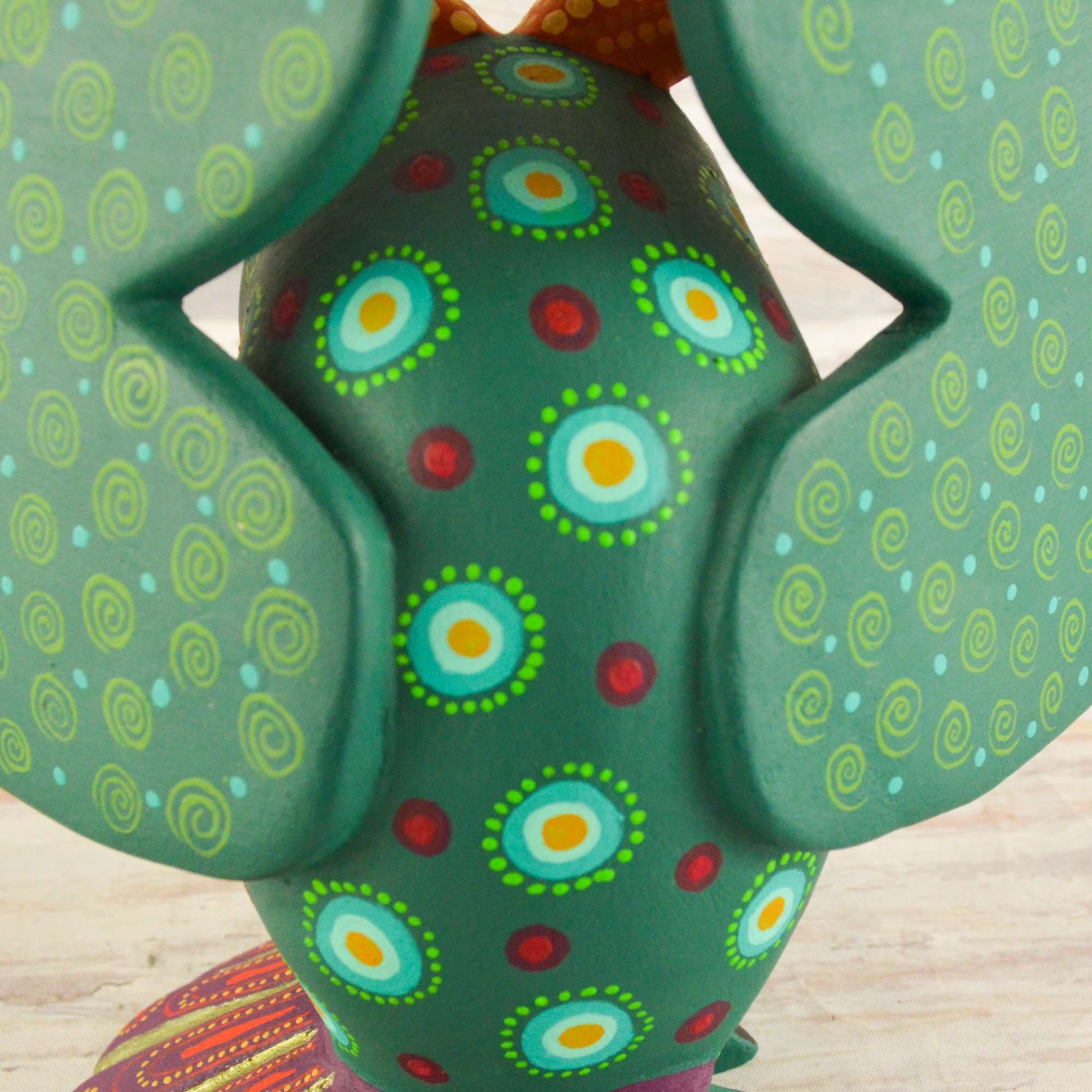 Owl Alebrije Oaxacan Wood Carving - Alebrije Huichol Mexican Folk art magiamexica.com