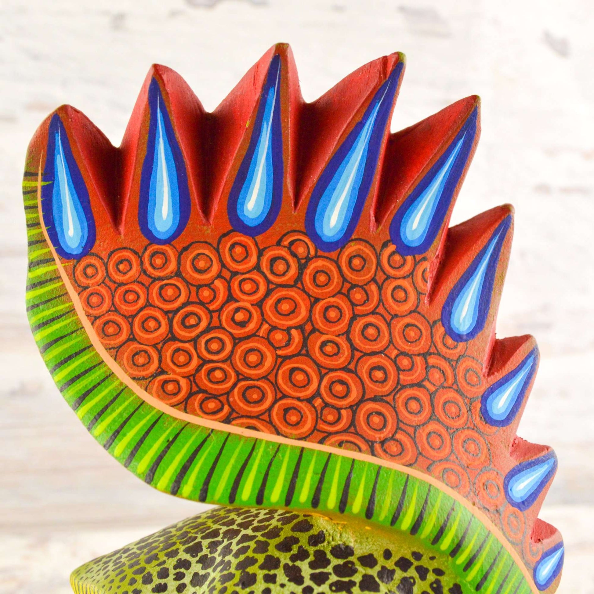 Owl Alebrije Oaxacan Wood Carving - Alebrije Huichol Mexican Folk art magiamexica.com