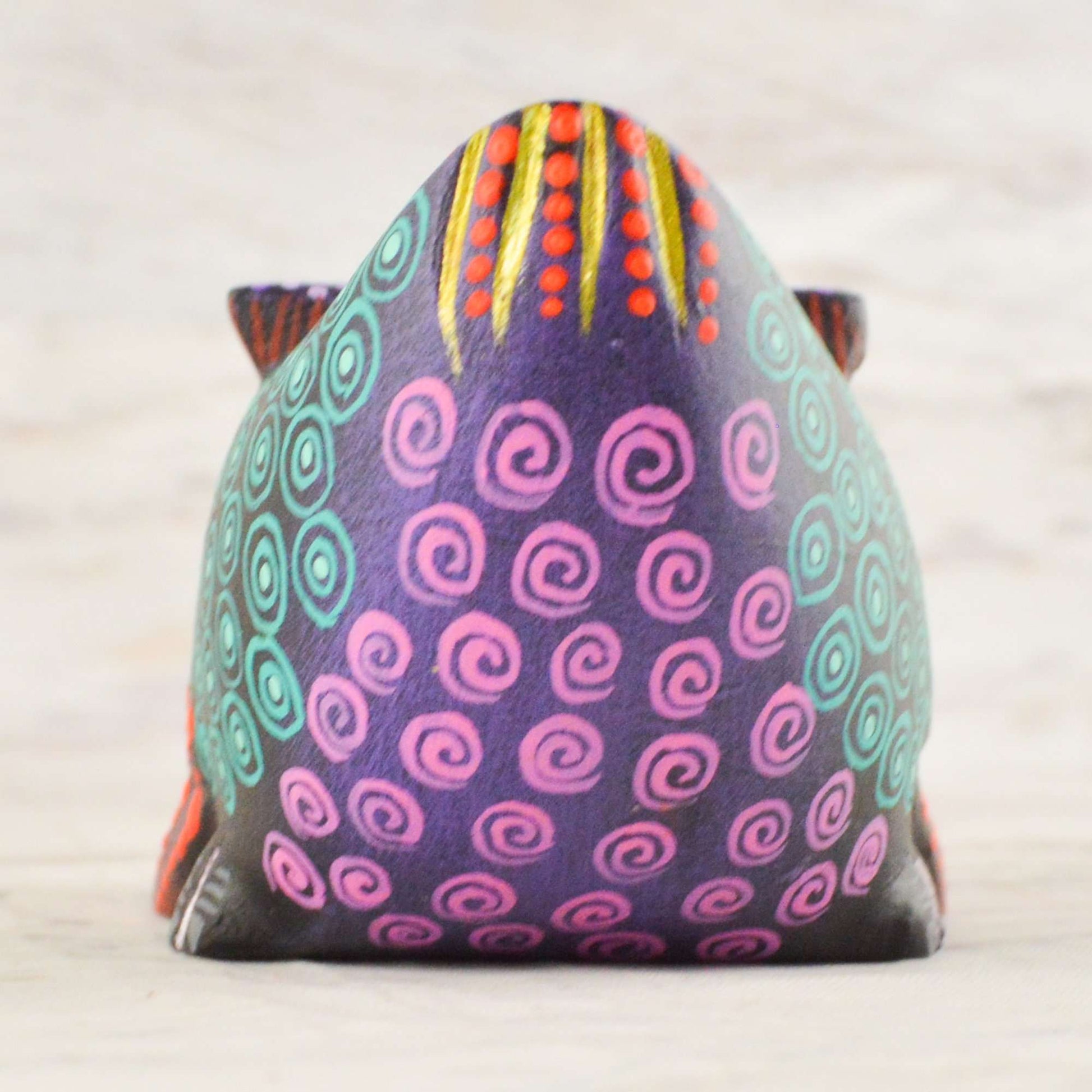 Owl Alebrije Oaxacan Wood Carving - Alebrije Huichol Mexican Folk art magiamexica.com