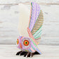 Owl Alebrije Oaxacan Wood Carving - Alebrije Huichol Mexican Folk art magiamexica.com