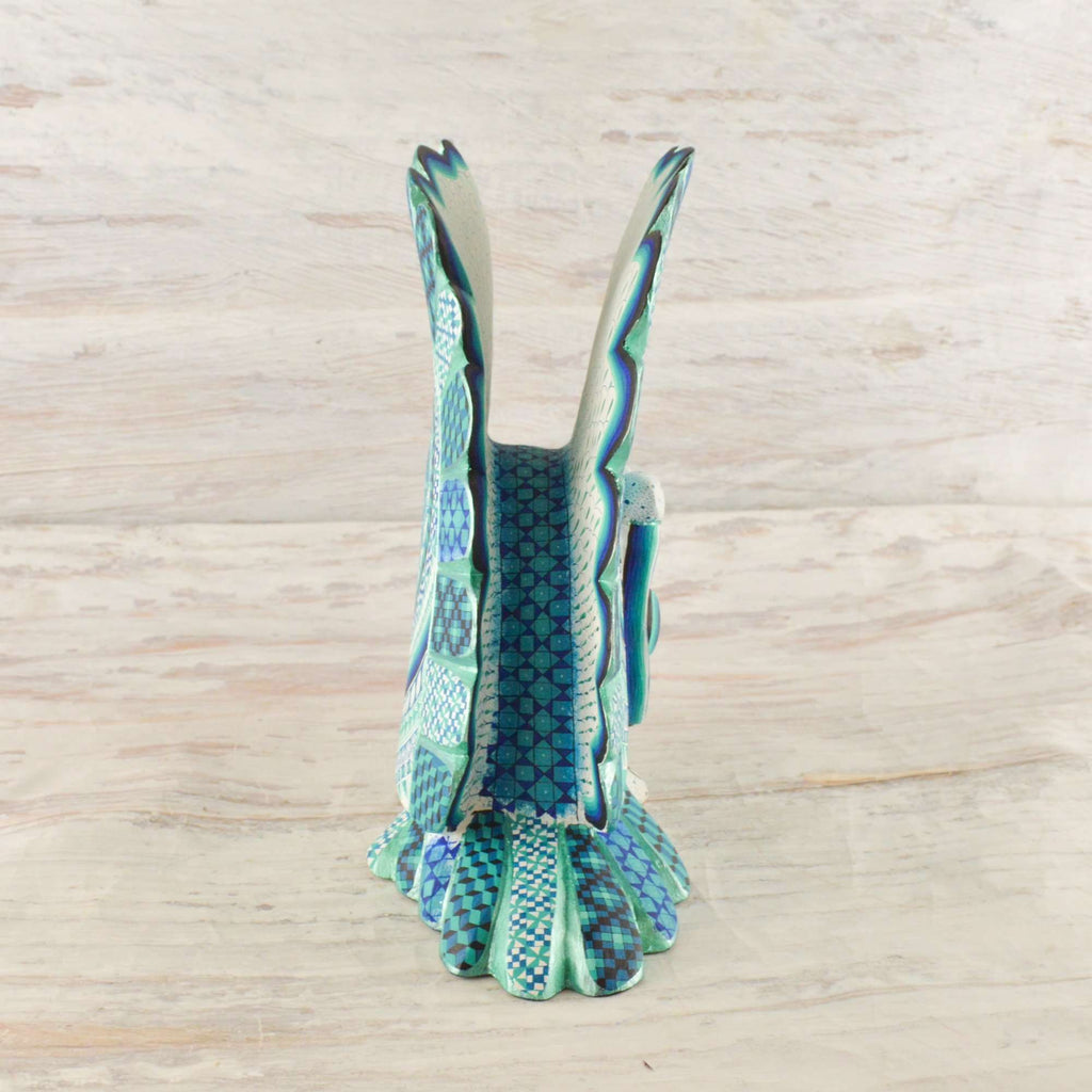 Owl Alebrije Wood Carving Oaxacan - Alebrije Huichol Mexican Folk art magiamexica.com