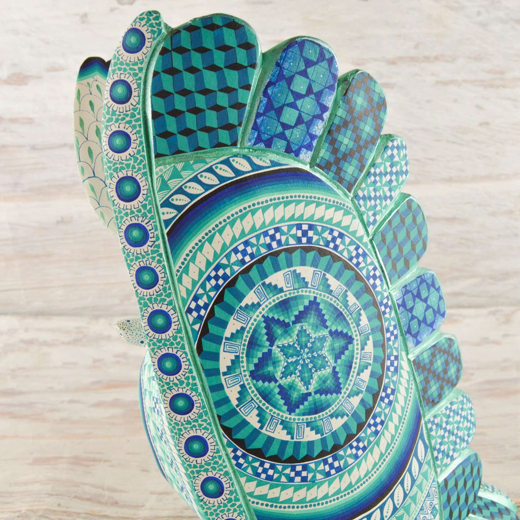 Owl Alebrije Wood Carving Oaxacan - Alebrije Huichol Mexican Folk art magiamexica.com