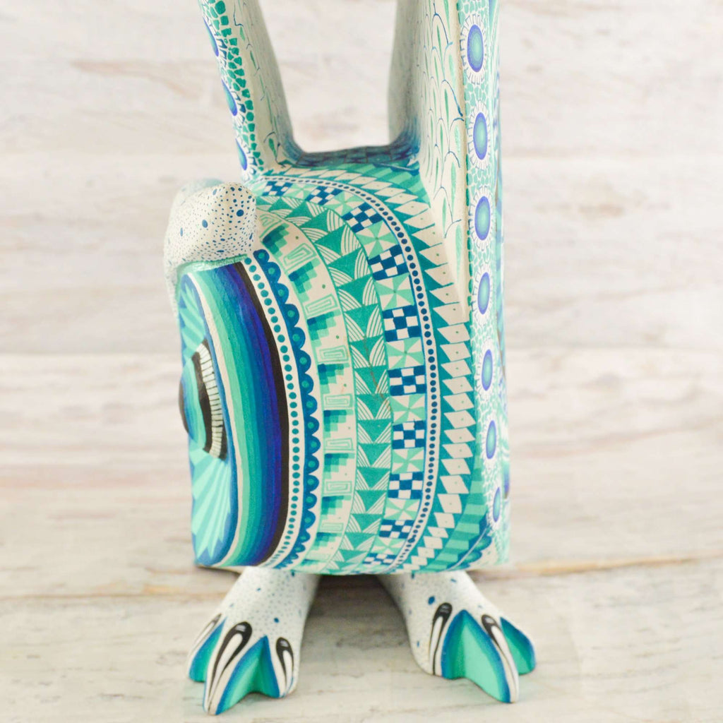 Owl Alebrije Wood Carving Oaxacan - Alebrije Huichol Mexican Folk art magiamexica.com