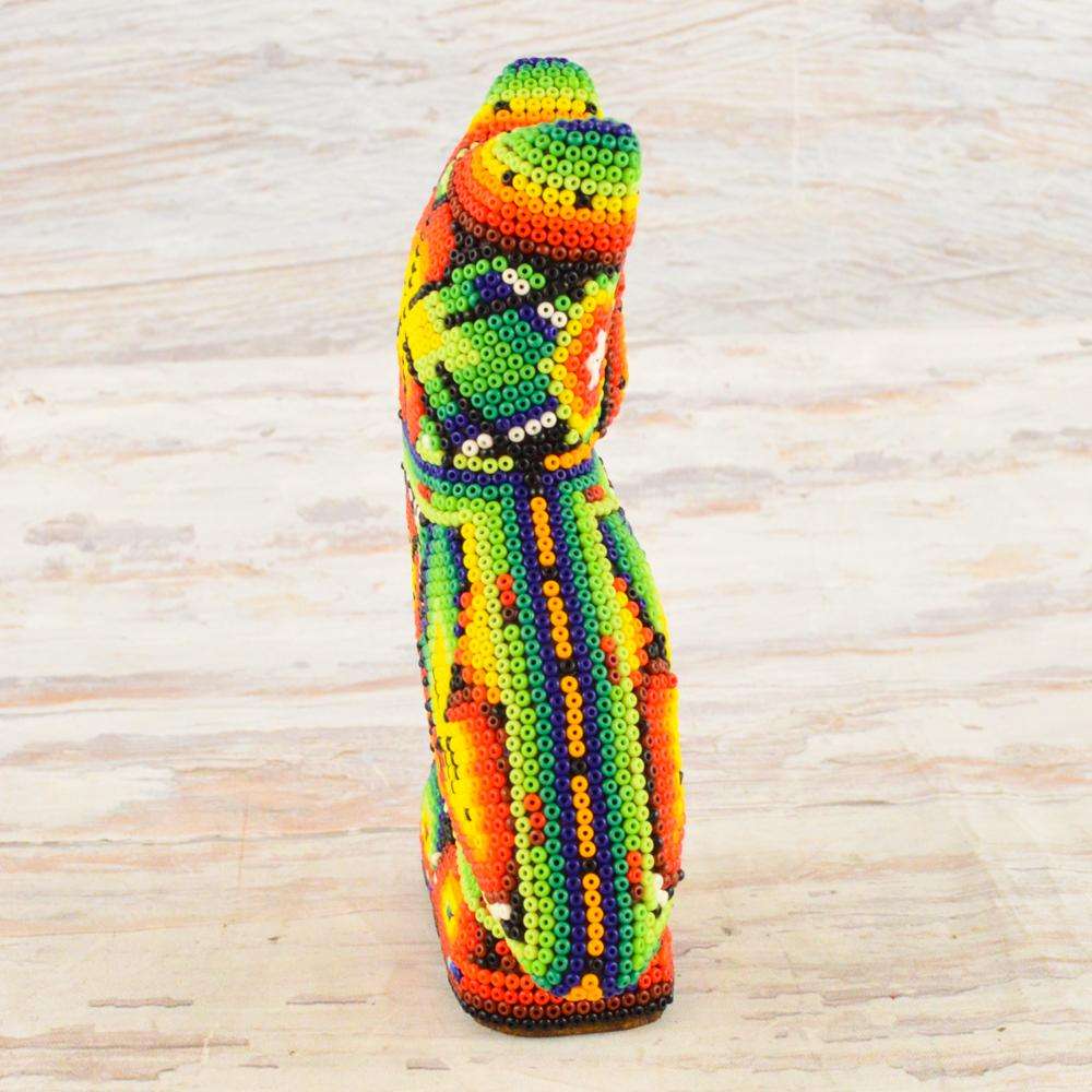 Owl Huichol Art - Alebrije Huichol Mexican Folk art magiamexica.com