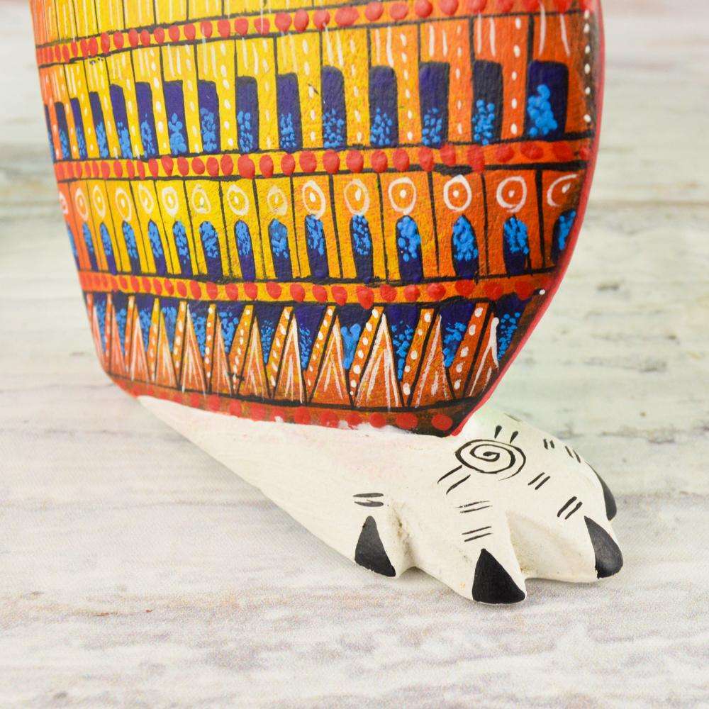 Polar Bear Alebrije Oaxacan Wood Carving - Alebrije Huichol Mexican Folk art magiamexica.com