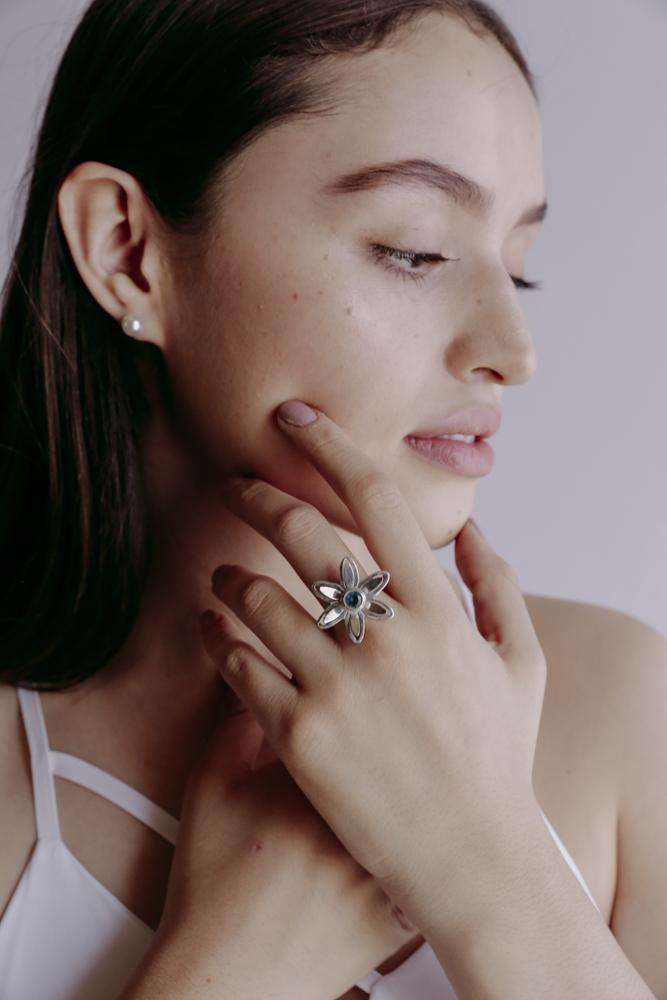 Ring Flower - Alebrije Huichol Mexican Folk art magiamexica.com