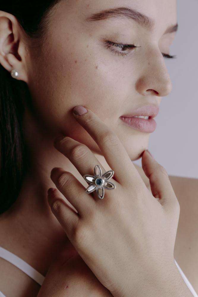 Ring Flower - Alebrije Huichol Mexican Folk art magiamexica.com