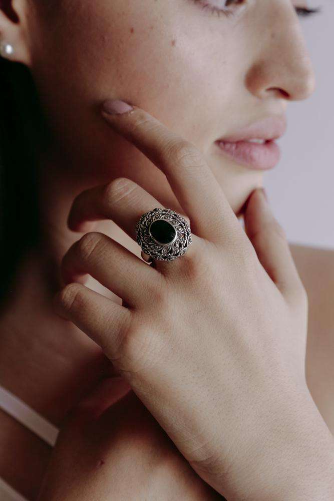 Ring Kingly - Alebrije Huichol Mexican Folk art magiamexica.com