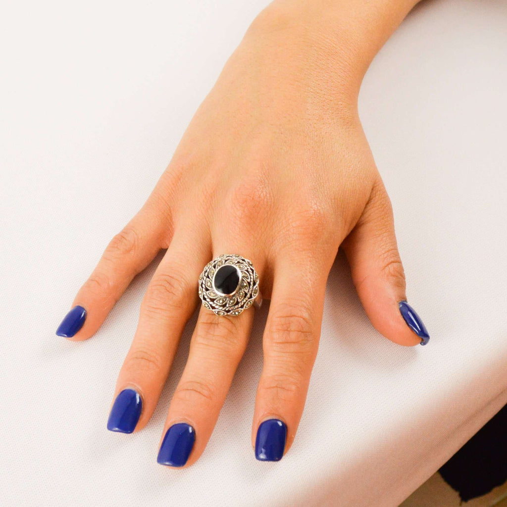 Ring Kingly - Alebrije Huichol Mexican Folk art magiamexica.com