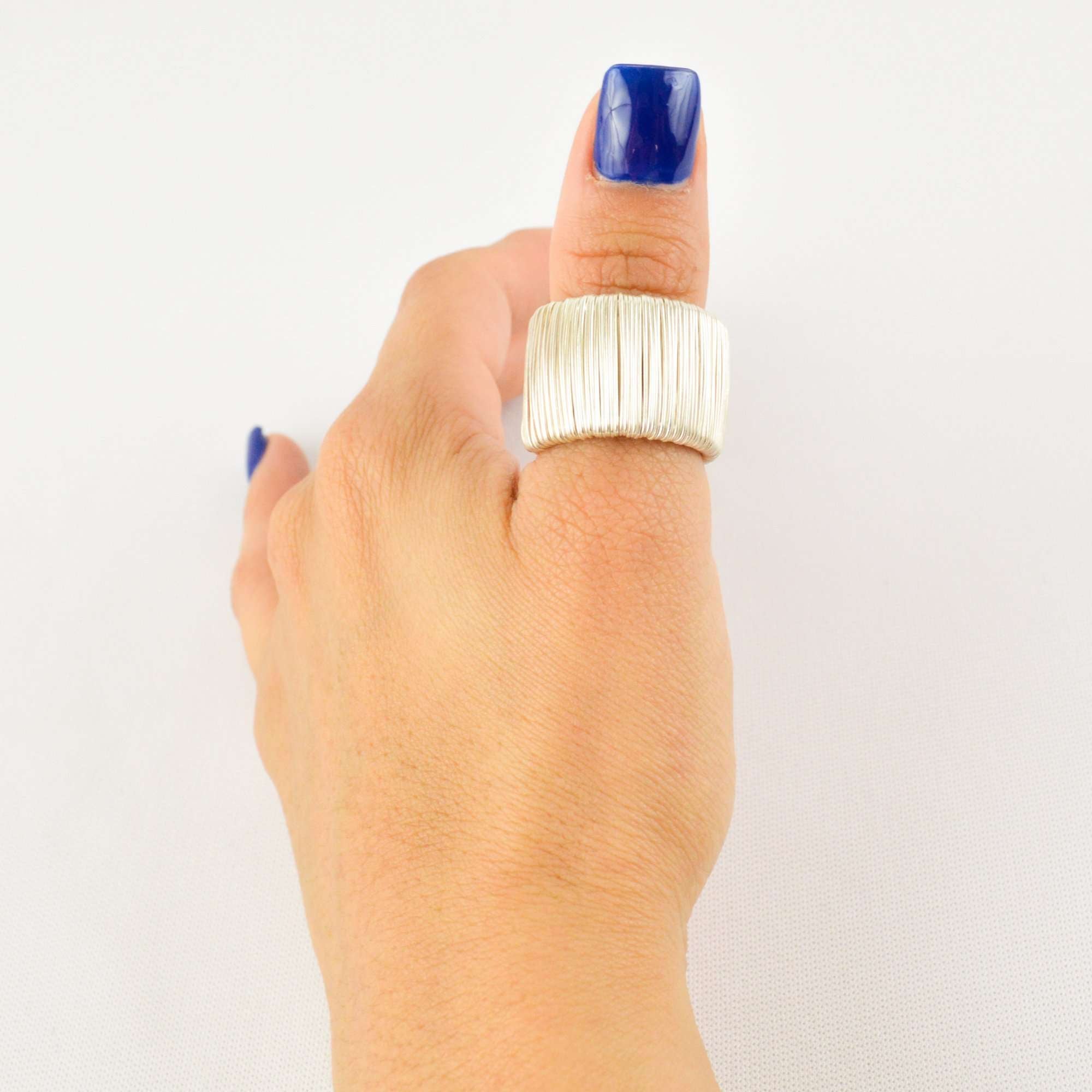 Ring Lines 2 - Alebrije Huichol Mexican Folk art magiamexica.com