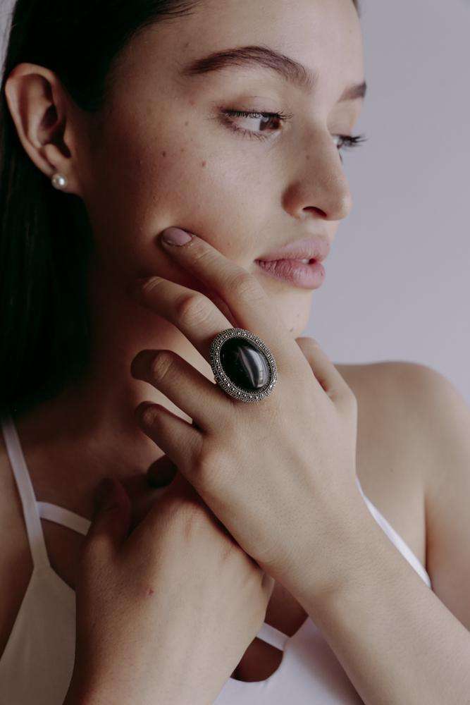 Ring Marquis - Alebrije Huichol Mexican Folk art magiamexica.com