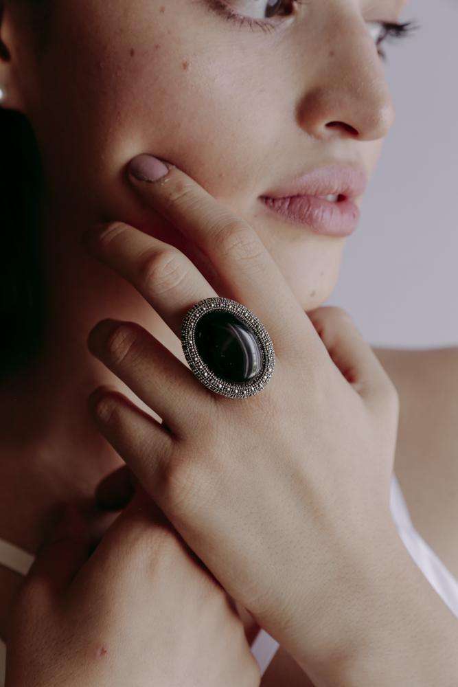 Ring Marquis - Alebrije Huichol Mexican Folk art magiamexica.com