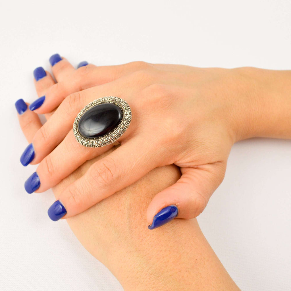 Ring Marquis - Alebrije Huichol Mexican Folk art magiamexica.com