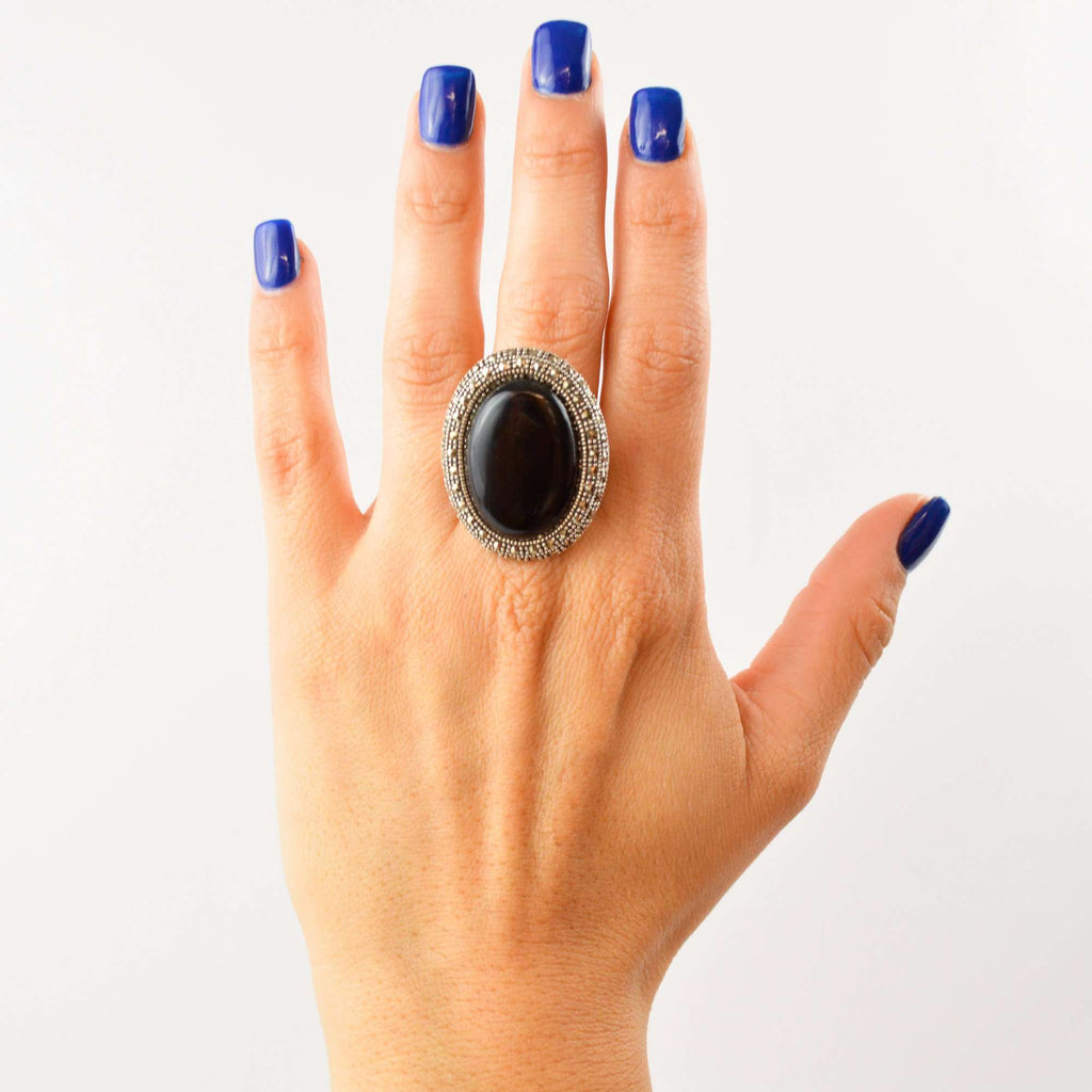 Ring Marquis - Alebrije Huichol Mexican Folk art magiamexica.com