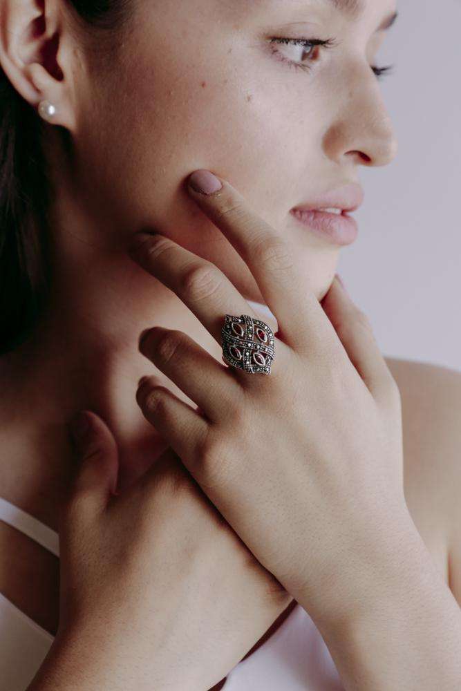 Ring Monarchy - Alebrije Huichol Mexican Folk art magiamexica.com