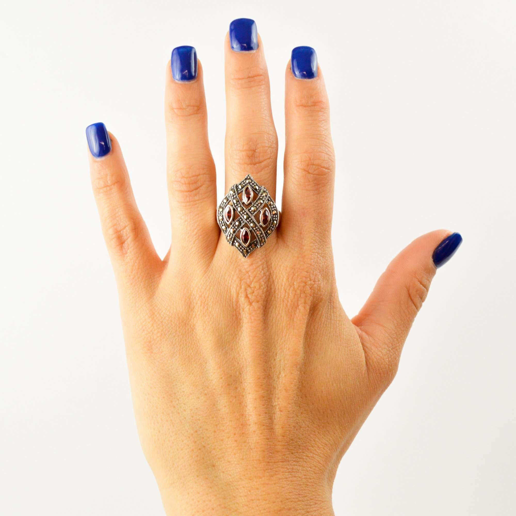 Ring Monarchy - Alebrije Huichol Mexican Folk art magiamexica.com