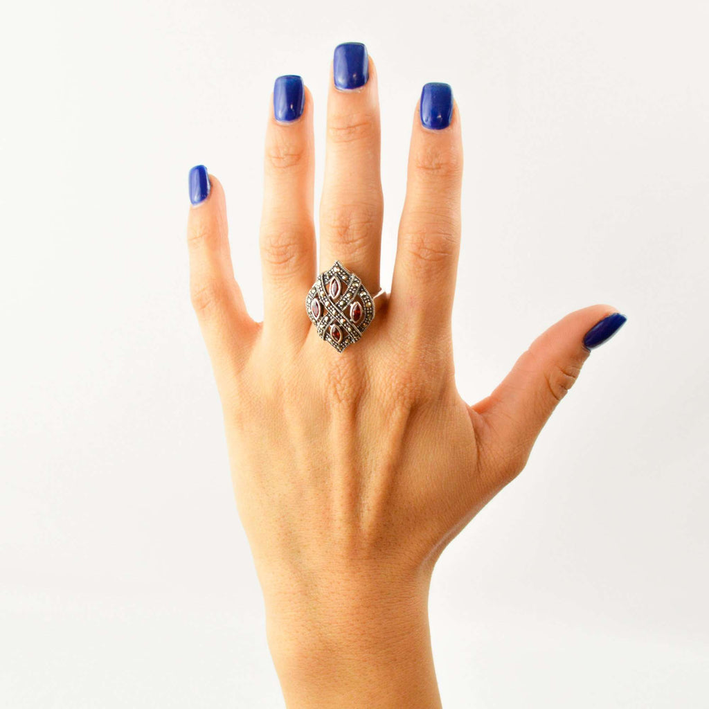 Ring Monarchy - Alebrije Huichol Mexican Folk art magiamexica.com