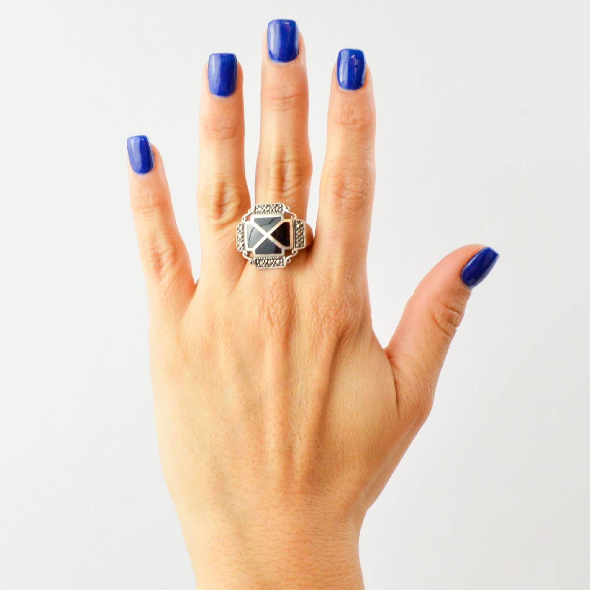 Ring Rhombus - Alebrije Huichol Mexican Folk art magiamexica.com