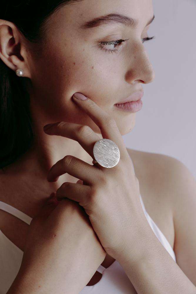 Ring Shield 1 - Alebrije Huichol Mexican Folk art magiamexica.com