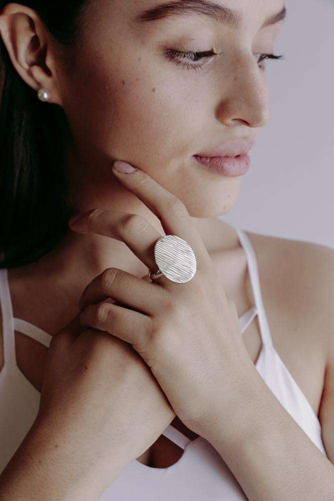 Ring Shield 2 - Alebrije Huichol Mexican Folk art magiamexica.com