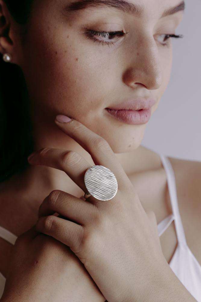 Ring Shield 2 - Alebrije Huichol Mexican Folk art magiamexica.com