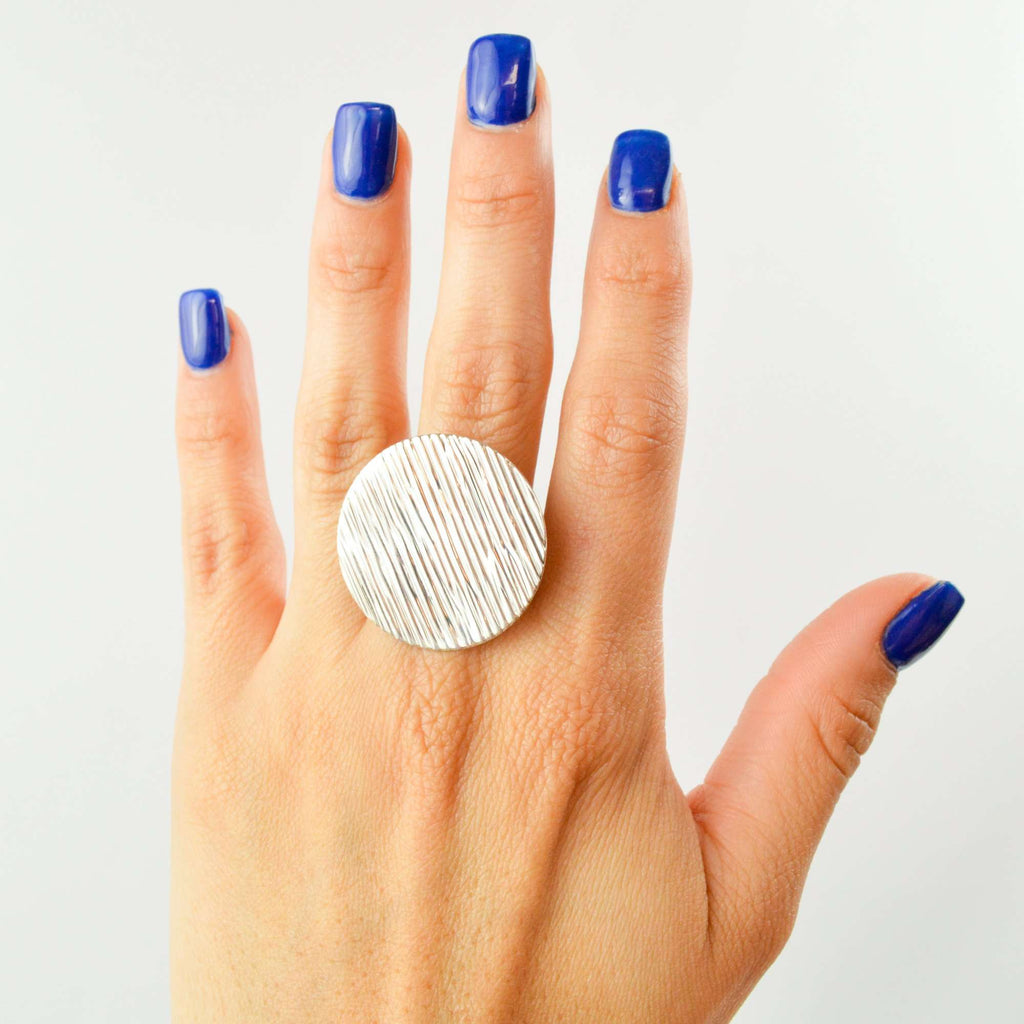 Ring Shield 2 - Alebrije Huichol Mexican Folk art magiamexica.com