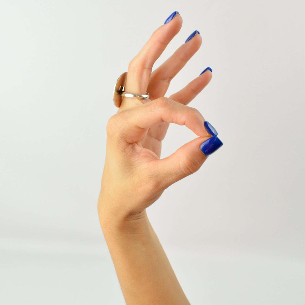 Ring Shield 2 - Alebrije Huichol Mexican Folk art magiamexica.com