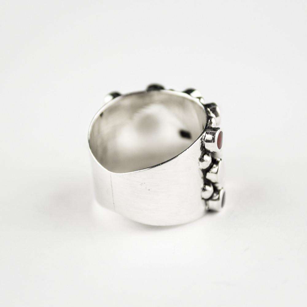 Ring Wine Squares - Alebrije Huichol Mexican Folk art magiamexica.com