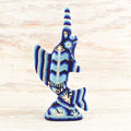 Sailfish Huichol Art - Alebrije Huichol Mexican Folk art magiamexica.com